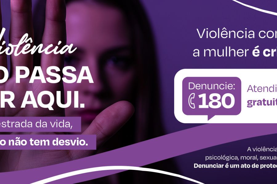 Foto Via Brasil lança campanha de conscientização contra a violência contra a mulher