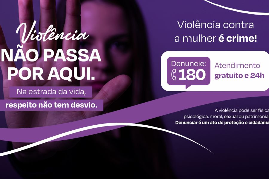 Foto Via Brasil lança campanha de conscientização contra a violência contra a mulher